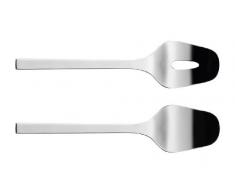 Alessi Fm06/14 Colombina Collection Couverts Ã Salade en Acier Inoxydable 18/10 Brillant