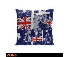 Zons England 3 Coussin 4 Design + Rembourrage 450g