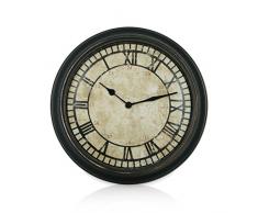 thumbsUp! - Antique Backclock Horloge InversÃ©e Quartz Beige/Noir - 1001578
