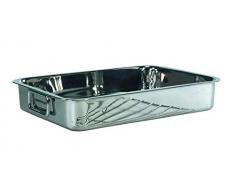 KRÃGER 2027386 Coulée Casserole 35 cm, INOX