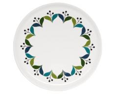 Sagaform - Assiette Ã Dessert Bleu - Retro