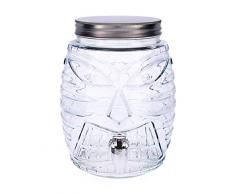 Quid Habitat Bocal Ã boisson avec robinet 5L MÃ©tal