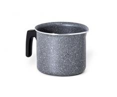 Bialetti Y0C5BO0100 Trudi R Pot à Lait Aluminium Gris 40 x 28 x 23 cm