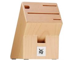 WMF 1880534505 Bloc Ã Couteaux Vide, Bois, Transparent, 25 x 15 x 12 cm