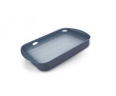 Moneta 4125935 Plat Ã Four, Aluminium, Gris Clair, 35 x 25 cm