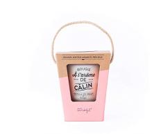 Mr Wonderful WOM02916 Bougie Ã larÃ´me de cÃ¢lin - Vanilla Ice Cream, Combinaison, Multicolore, 10,4 x 10,4 x 13 cm