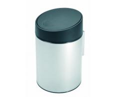 Brabantia 397127 Poubelle Slide Bin 5 L Inox Brillante