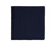 Essix - Tapis de Bain Aqua Coton Marine 60 x 60 cm