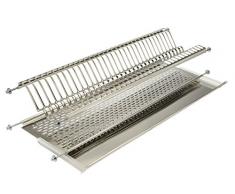 ELLETIPI Bridge i850Â CB1Â 46Â V01Â Ãgouttoir Ã Vaisselle pour Armoire Suspendue Module, 50Â cm, Inoxydable, Acier