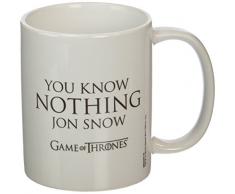 Game of Thrones MG23714 (You Know Nothing Jon Snow) Mug, Céramique, Multicolore, 11oz/315ml