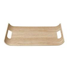 Blomus Wilo Plateau décoratif en bois 3 x 25 x 35 cm