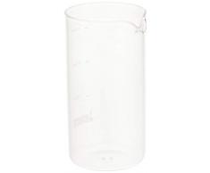 Bialetti - 3220 - Verre de rechange pour cafetière à piston french press 0.35l