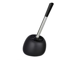 WENKO DIE BESSERE IDEE Brosse WC Polaris Noir Mat
