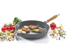 Karl Krüger 60020 Poêle en fonte Rustica, 20 cm, Noir