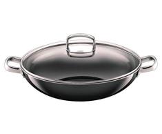 Silit 0082.2603.11 Profi Wok 36 cm avec couvercle en verre