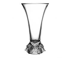 Crystaljulia Vase en Verre, Verre, 35,5 cm, 20 x 20 x 35,5 cm
