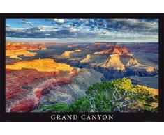 Empire Interactive Poster Vue du Grand Canyon + Accessoires Multicolore