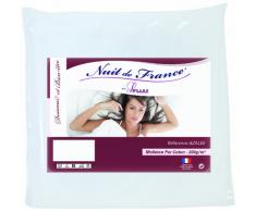 Nuit De France 329385 50/70 ProtÃ¨ge Oreiller Coton Blanc 70 x 50 x 1 cm