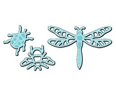 Sweet Dixie de Football et de Coffre Die, en MÃTAL, Gris, Métal, Gris, 5.3x7.7x0.1 cm