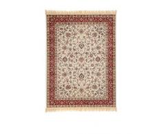 ABC Tapis Hereke 2Â Rouge/Ivoire 67Â x 105Â cm