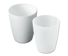 Buchsteiner BS2122W Gobelet avec RepÃ¨re Plastique Blanc 200 ml