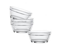 Spiegelau & Nachtmann Vaisselle en Cristal, Collection Bistro Lot de récipients Grand