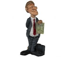 ootb 78/5821 Figurine en polyresine, Homme daffaires, env. 16 cm, Mehrfarbig, 19,5 x 10,3 x 13,5 cm