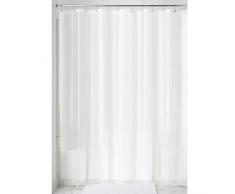 InterDesign EVA Liner doublure pour rideau de douche - grand rideau douche PEVA rÃ©sistant Ã moisissure 183 -0 cm x 183 -0 cm avec 12 Åillets - blanc