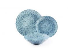 Excelsa granit Service Assiettes 18 Pièces, céramique