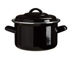 Premier Housewares 0104572 Porter Cocotte avec couvercle Ãmail 2 litres