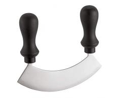 PADERNO 48017-14 Hachoir Demi-Lune en Acier Inoxydable 14Â cm