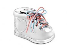Zilverstad 7275261 Tirelire Chaussure ArgentÃ© LaquÃ©