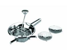 Lacor 60048 Presse Purée en Inox 3 Disques Diamètre: 18 cm