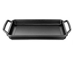 Monix Solid+ - Plat Ã rÃ´tir Plat 40 cm en Aluminium fondu avec antiadhÃ©sif Teflon Classic.