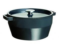 Pyrex - SlowCook - Cocotte Ronde en Fonte Compatible tous feux dont Induction à 24 cm