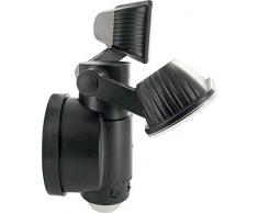 Schwaiger LED220 011 LED Capteur//Mouvement Lampe de Sécurité avec deux lampes, plastique, noir, 17,5 x 22,5 x 15,5 cm