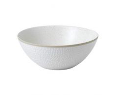 Gordon Ramsay par Royal Doulton 40034491Â Gordon Ramsay Maze Grill Collection Bol de service, EN GrÃ¨s, Blanc