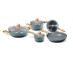 Aeternum y00set0193 Set Batterie de casseroles et poêles, aluminium