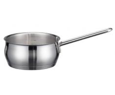 Elo 67316 Platin Casserole avec bec verseur Acier Inoxydable Argent 16 x 16 x 7,5 cm