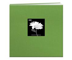 Pioneer Album Photo relié avec fenêtre 30,5 x 30,5 cm, Rouge, Citrus Green, 12 x 12