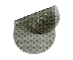 Premier Housewares Tapis de salle de bain PVC Gris fumÃ© 69 cm x 38,5 cm