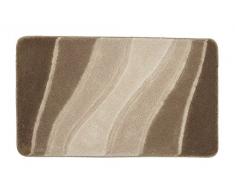 Meusch Tapis de Toilette Océan Trèfle, 60 x 100 cm, Taupe