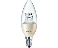 Philips Master Ampoule LED DimTone Blanc chaud 8 W E14, Verre, claire, Pack of 1, E14