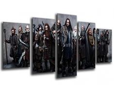 Tableau Moderne Photographique, Impression sur bois, Le Seigneur des Anneaux, 165 x 62 cm, ref. 26139