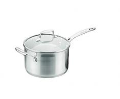 Scanpan SC71231800 Impact Casserole avec couvercle Inox 18 cm