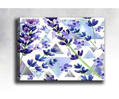 Bonamaison Peinture sur toile, multicolore, 30 x 40 cm - Conçu et fabriqué en Turquie