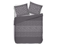 Vision Housse de Couette Arthur 260x240cm avec 2 taies 65x65cm - 100% Coton