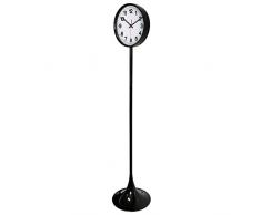Orium 11827 Horloge sur Pied, MÃ©tal, Noir, 35 x 35 x 168
