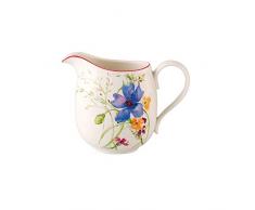Villeroy & Boch - Pot à Lait Mariefleur Basic, Verseuse à Lait en Porcelaine Premium au Décor Floral, Blanc/Coloré, Compatible Lave-Vaisselle, 600 ml