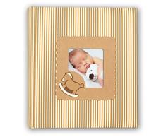 Zep HR57200 Harry Album Photo Ã 200 Pochettes Papier LaminÃ© Blanc/Saumon 13 x 19 cm